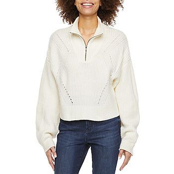 Arizona Juniors Womens High Neck Long Sleeve Pullover Sweater | JCPenney