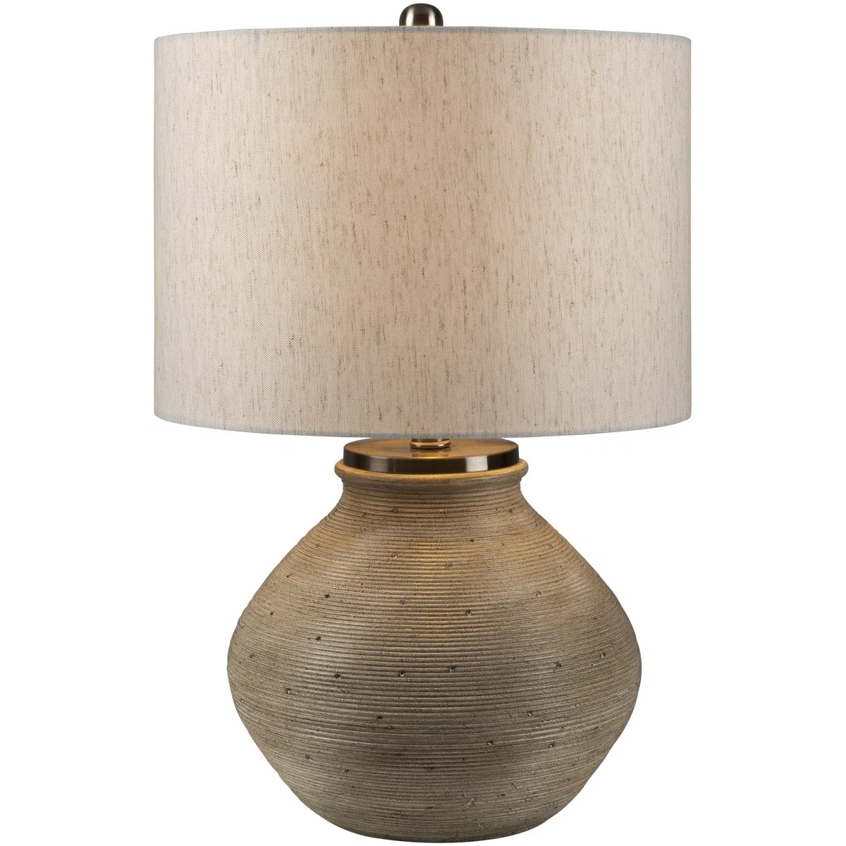 Bystrik 22" H Concrete Table Lamp | Wayfair North America