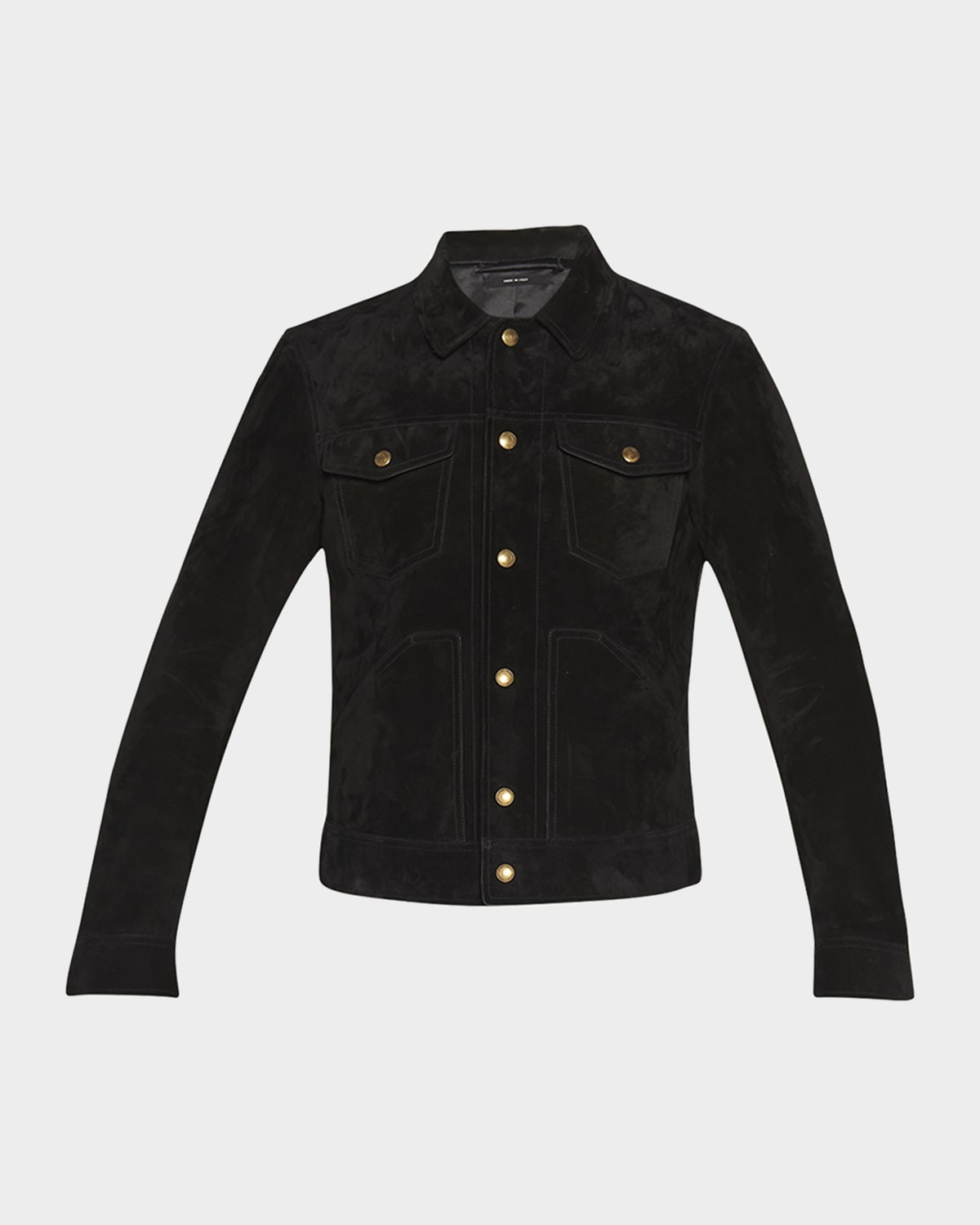 Men & apos;s Suede Western Jacket | Neiman Marcus