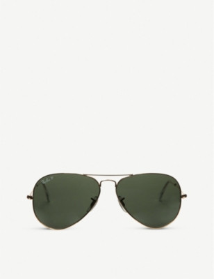 Original aviator metal-frame sunglasses RB3025 58 | Selfridges