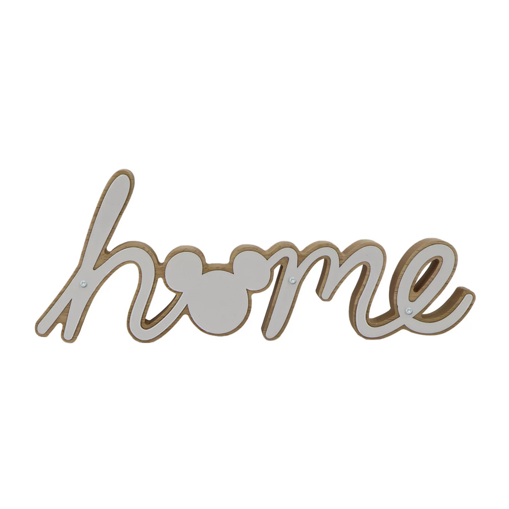 Disney's Mickey Mouse "Home" Wood Sign by The Big One® | Kohl's