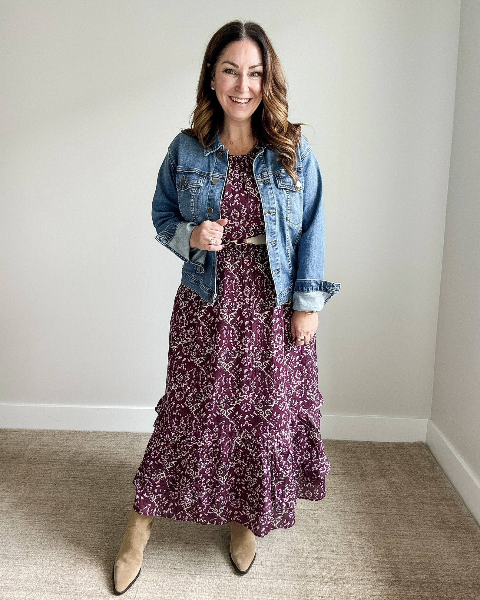 Fall Paisley Short Sleeve Berry Red Maxi Dress | Wearing Dress in tts L 

#everevepartner #everevestyle #falldress #everydayoutfit #casualoutfit 

 

#LTKSeasonal #LTKMidsize #LTKFindsUnder100