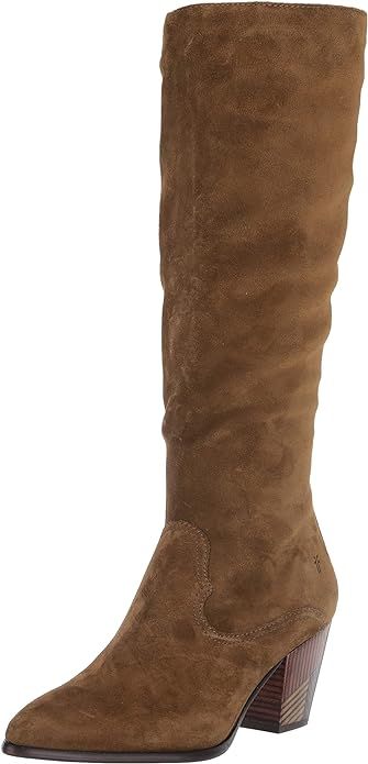 Frye Women's Reed Inside Zip Tall Knee High Boot | Amazon (US)