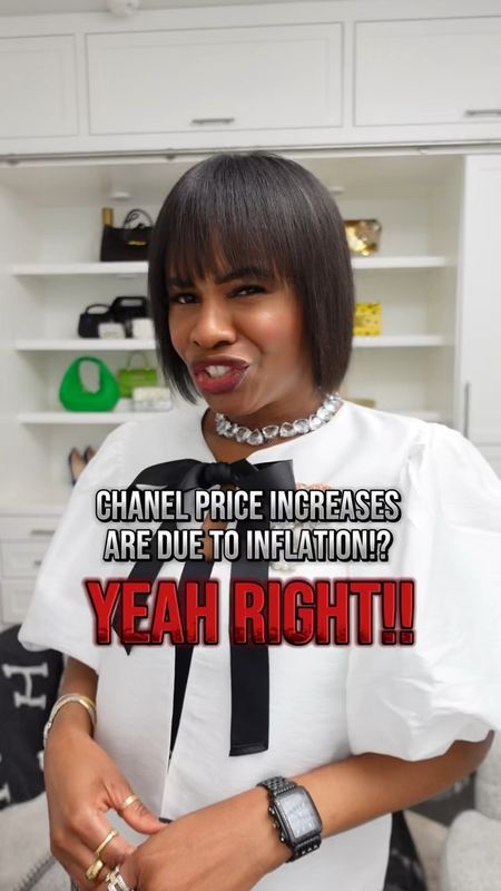 I can tell when I’m being lied to.

And the Chanel CEO did just that when he gave that reason for the price increases. He must have thought he was a political figure, and that we would take that reason at face value. Here we have an example of a luxury brand that doesn’t have a commitment to excellence to its customers but is willing to charge like they do. Will the real luxury brands please stand up, I’m tired of this imposter.

Now don’t get me wrong, second-hand and vintage Chanel will always have my love but these fresh out the store classic leather goods, I’ll pass!
