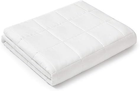 YnM Weighted Blanket — Heavy 100% Oeko-Tex Certified Cotton Material with Premium Glass Beads (... | Amazon (US)