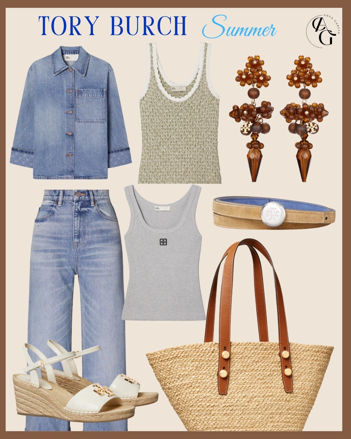 Tory Burch ~ Summer

#LTKsummer #LTKbeauty #LTKjeans