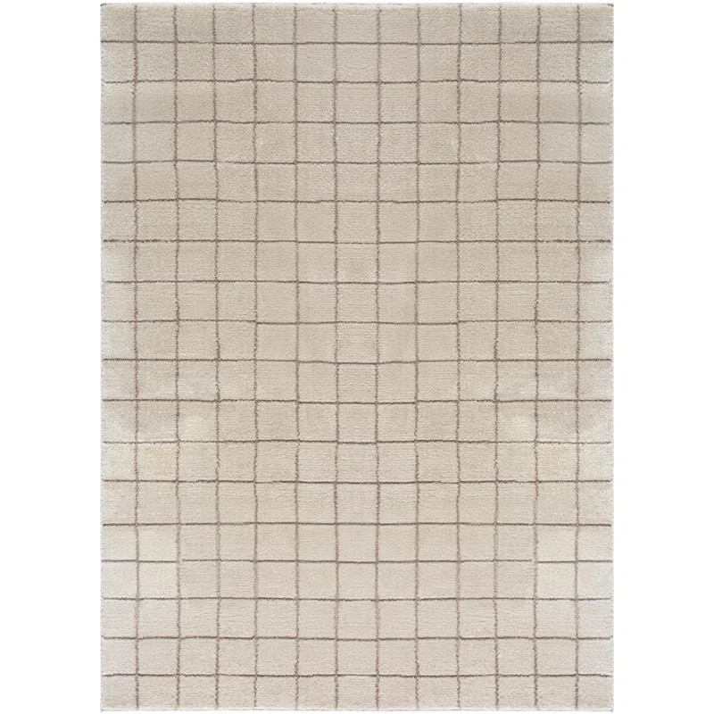 Our PNW Home x Livabliss Boho Scandi High Pile Ivory Area Rug | Wayfair North America