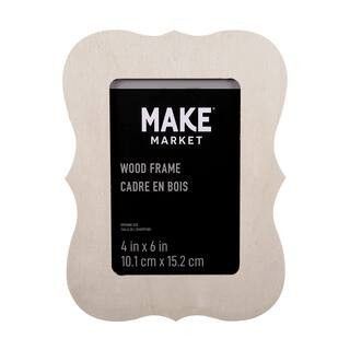 4" x 6" Ready-To-Finish Scalloped Edges Wood Frame by Make Market® | Michaels® | Michaels Stores