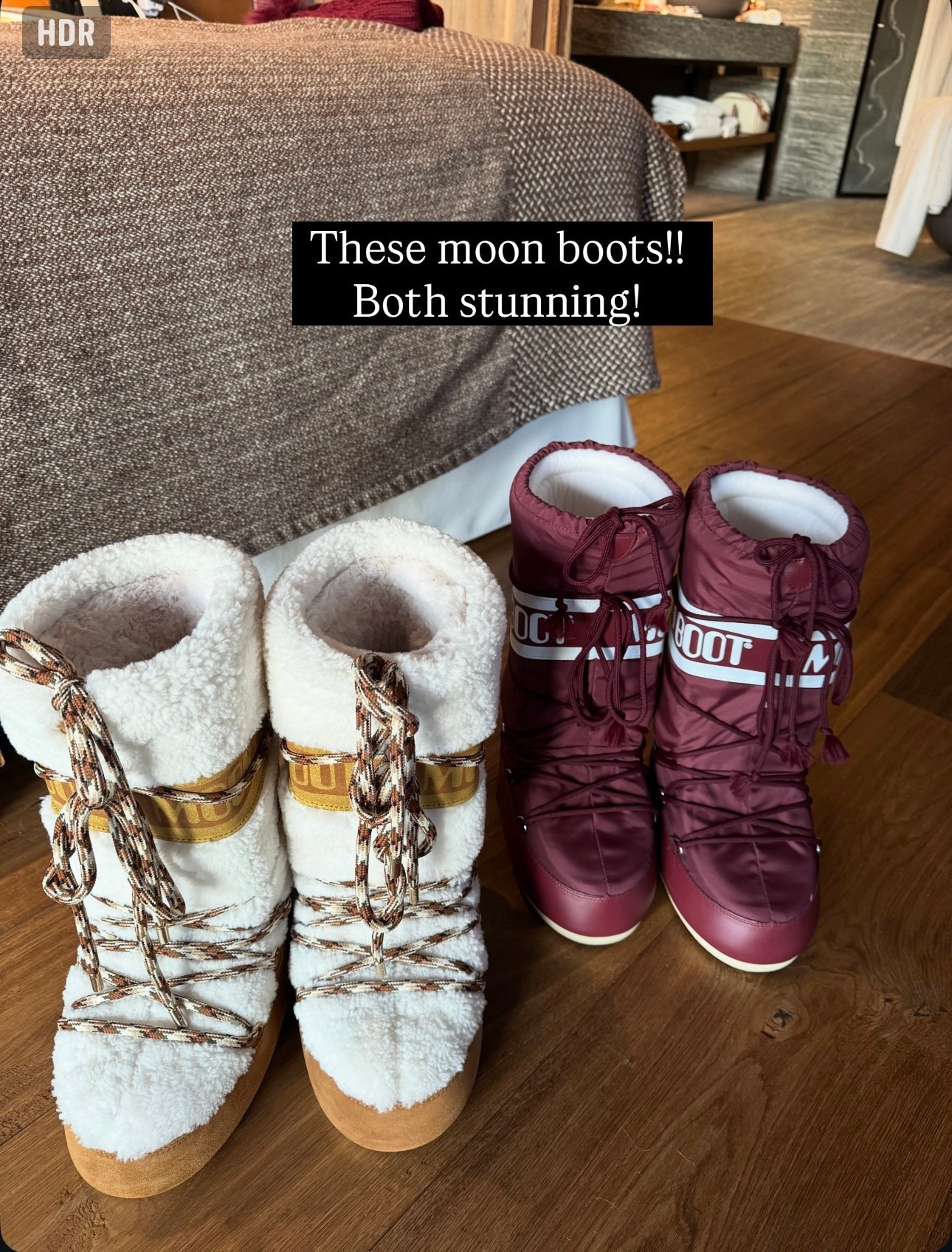 My favorite snow boots 
These are new in my collection and they are stunning 


#LTKHoliday #LTKGiftGuide #LTKTravel