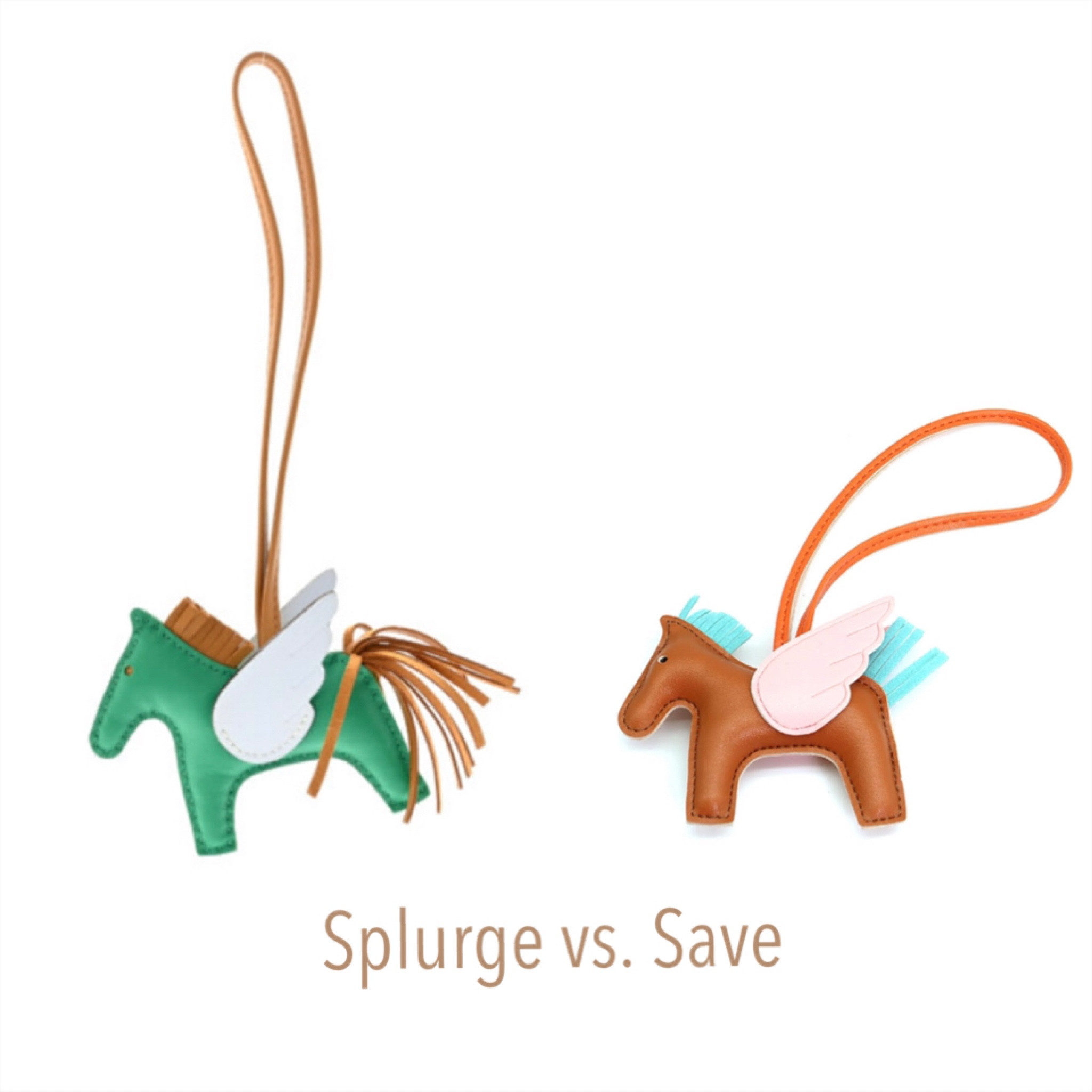 Can you tell which purse charm costs $13 and which costs $600?? These look so similar, don’t they?? I’ve linked both!

#LTKStyleTip