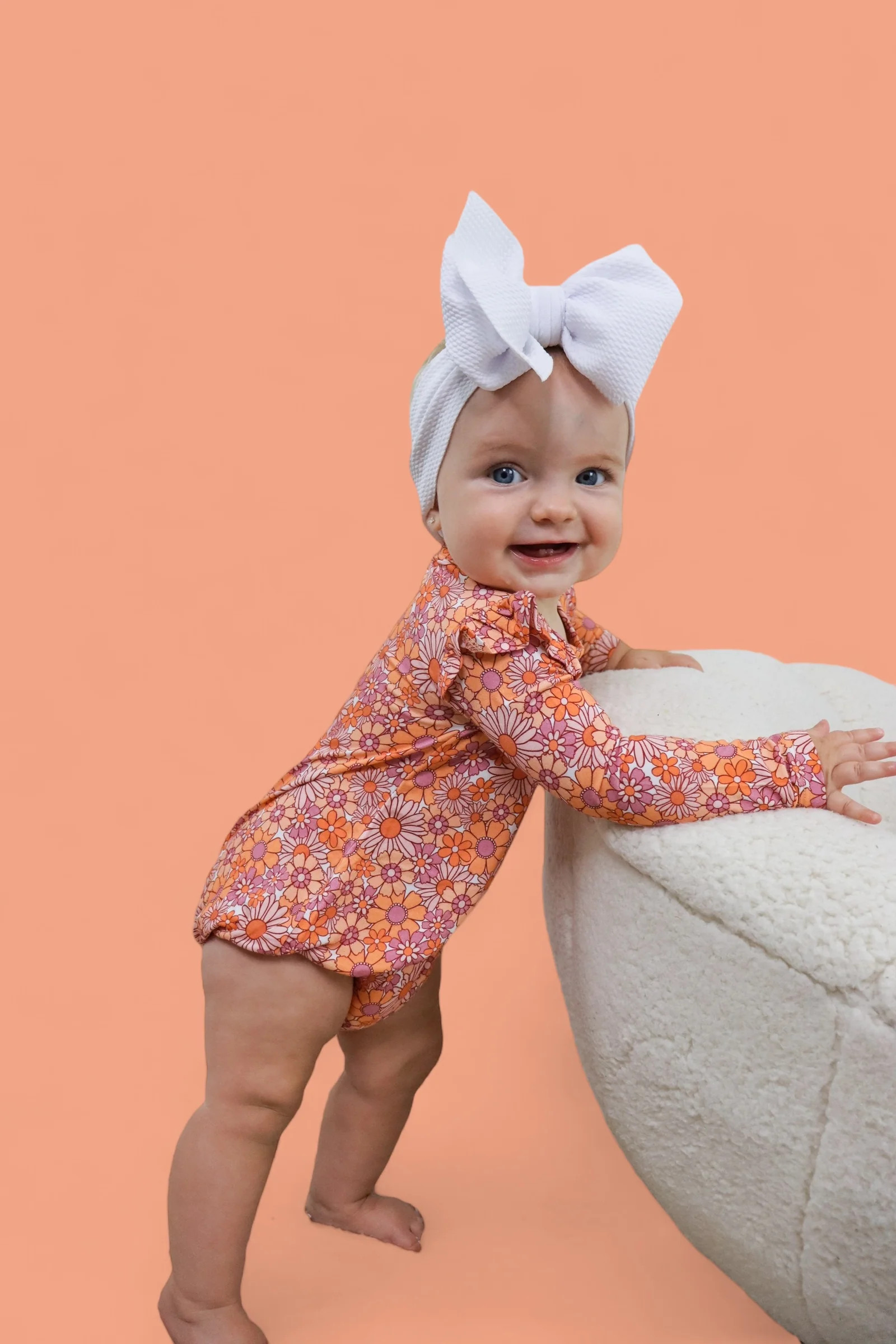 EXCLUSIVE BRIELLE'S BLOOMS DREAM BUBBLE ROMPER | Dream Big Little Co.