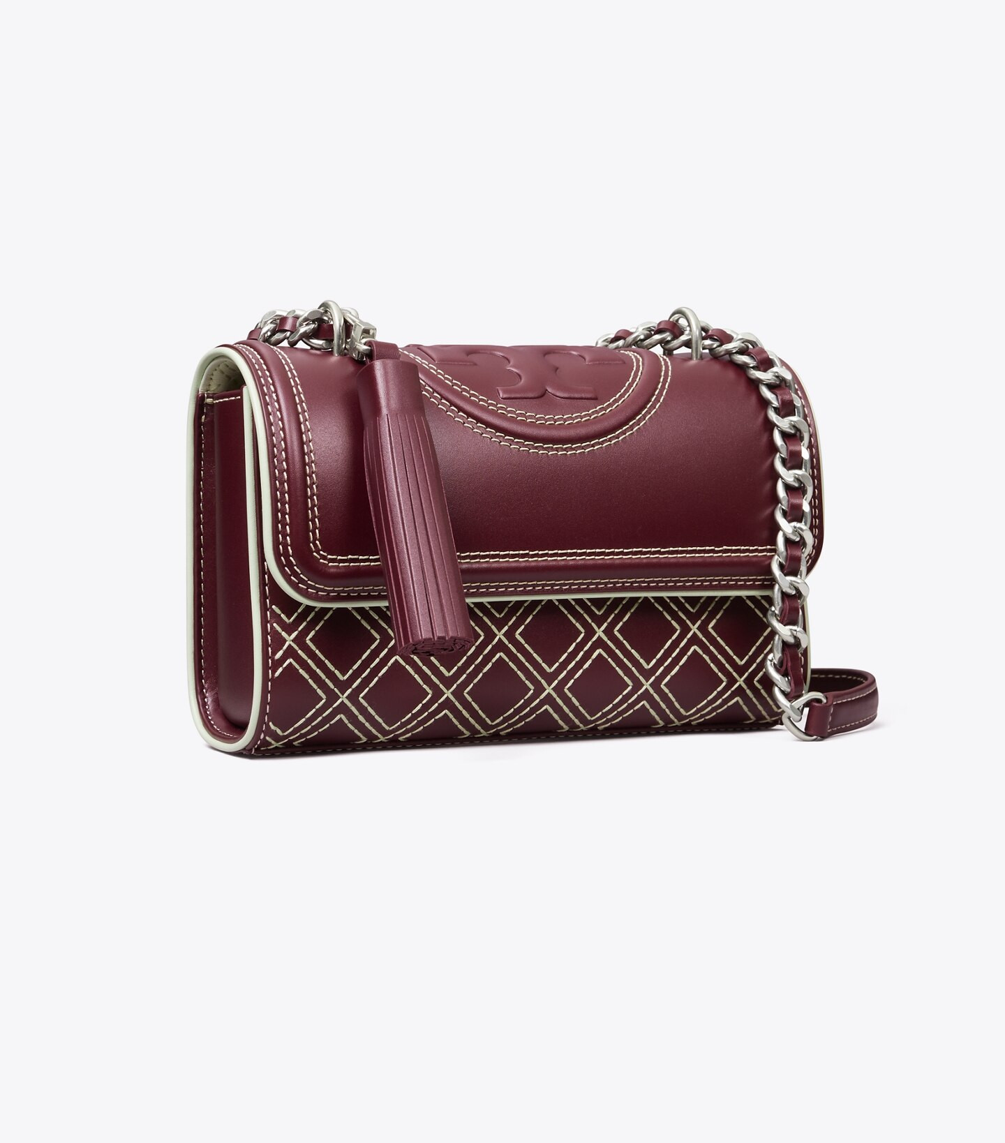 SMALL FLEMING POP STITCH CONVERTIBLE SHOULDER BAG | Tory Burch (US)