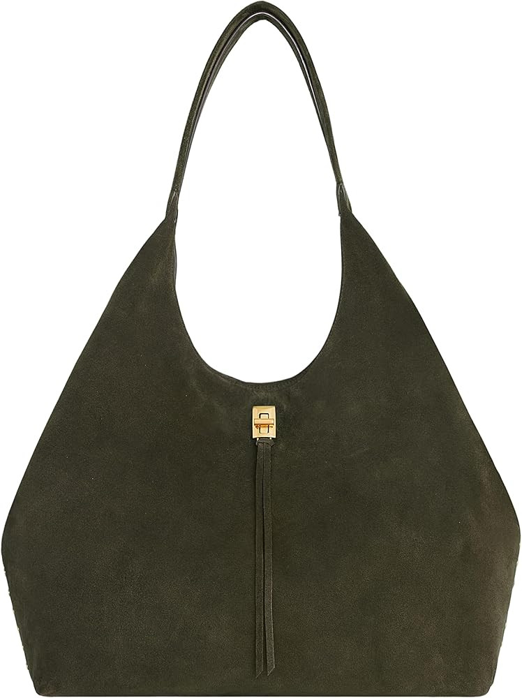 Rebecca Minkoff Darren Shoulder Bag, Women's Leather Carryall Handbag Purse | Amazon (US)