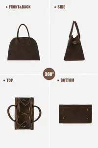 Bags & Purses | Casual Matte-finish PU Leather Shoulder Bag Tote Bag | MODISHION | Debenhams UK