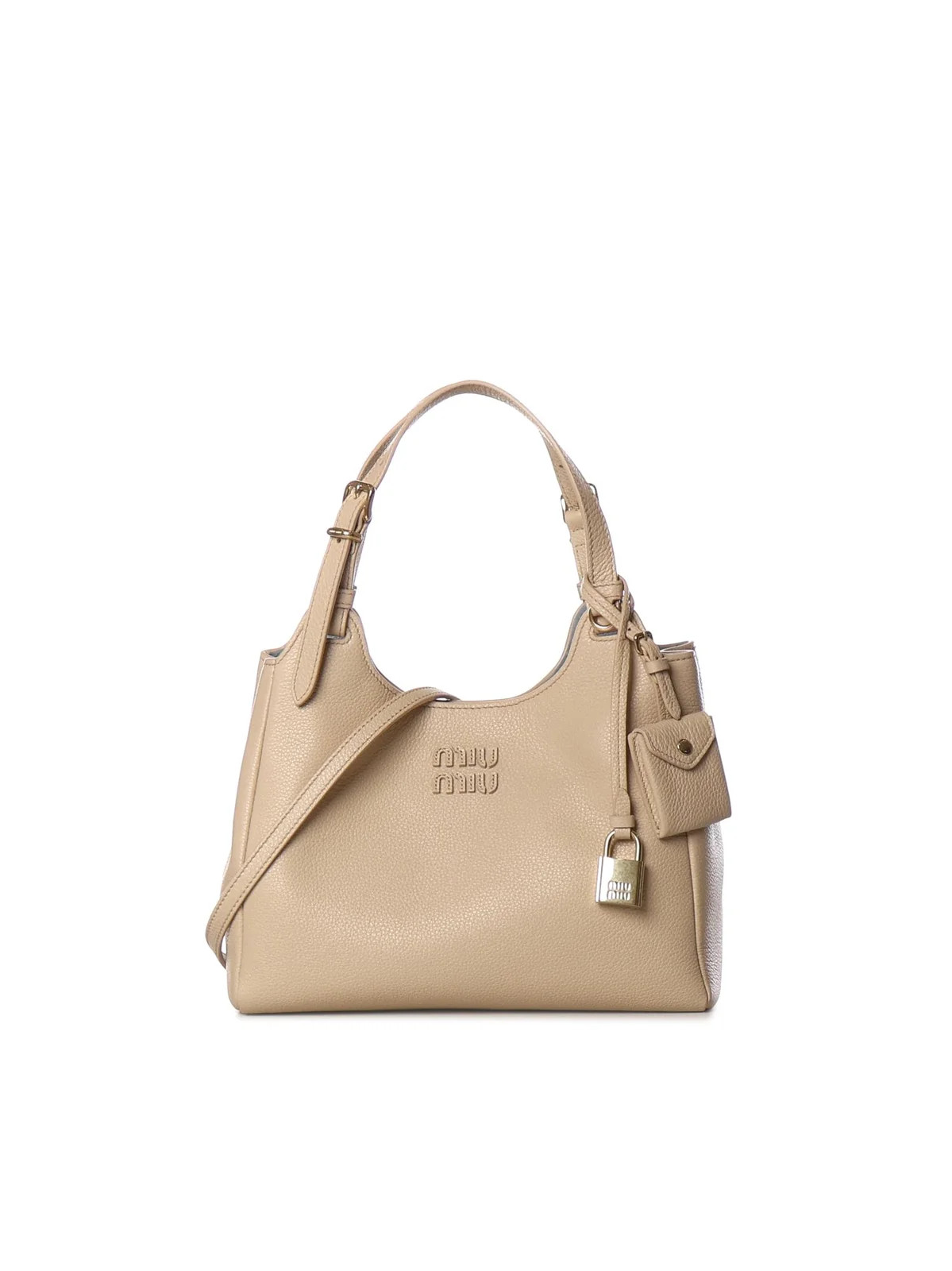 Miu Miu Structured Top Handle Bag | Cettire Global