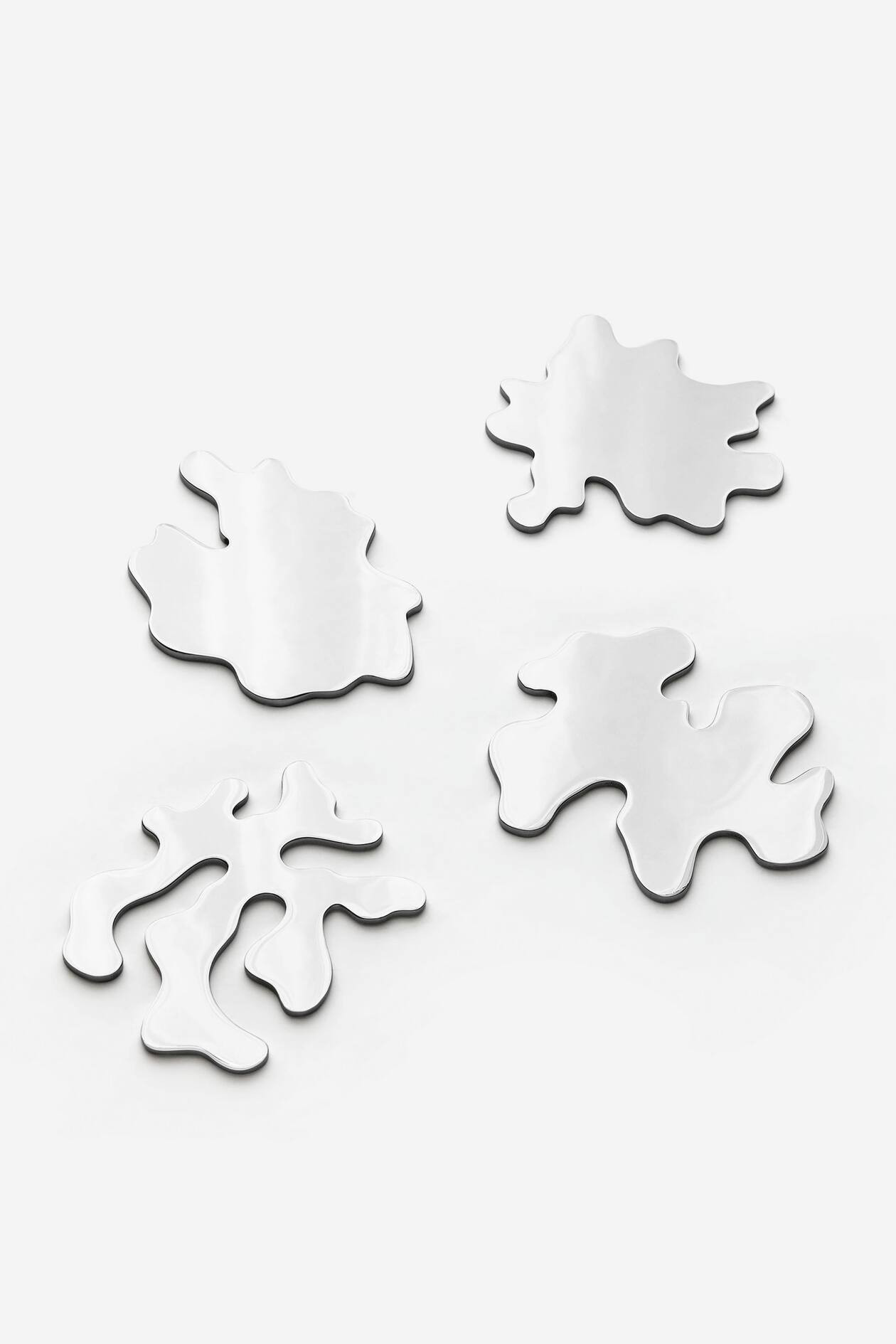 Stainless Steel Coasters Set of 4 | H&M (UK, MY, IN, SG, PH, TW, HK)