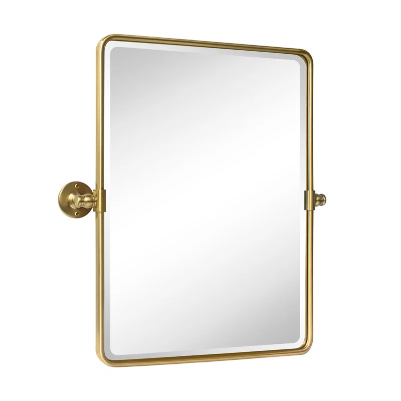 Woodvale Metal Framed Wall Mounted Bathroom / Vanity Mirror | Wayfair North America