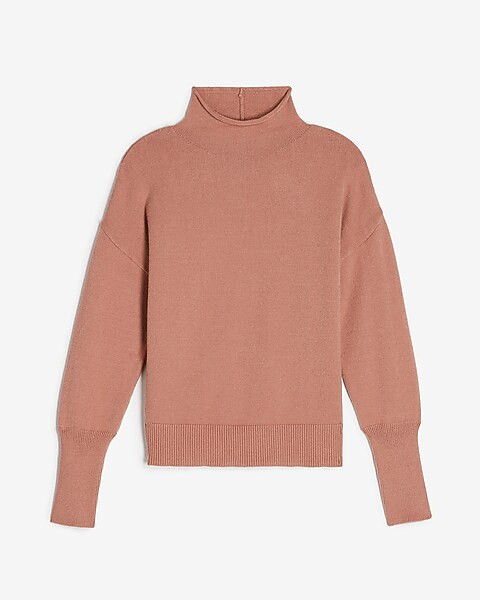 Supersoft Mock Neck Sweater | Express