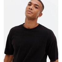 Men's Black Oversized T-Shirt New Look | New Look (UK)