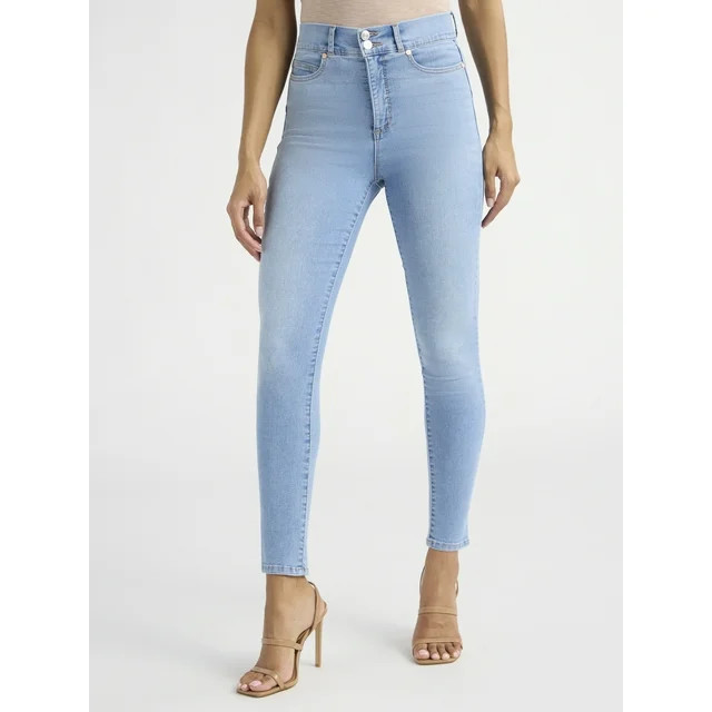 Sofia Jeans Women's and Women's Plus Eva Skinny Ankle High Rise Jeans, Sizes 0-28W - Walmart.com | Walmart (US)