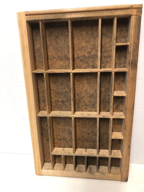 Vintage Printer Drawer 1920 1940 Era Letterpress Tray  - Etsy | Etsy (US)