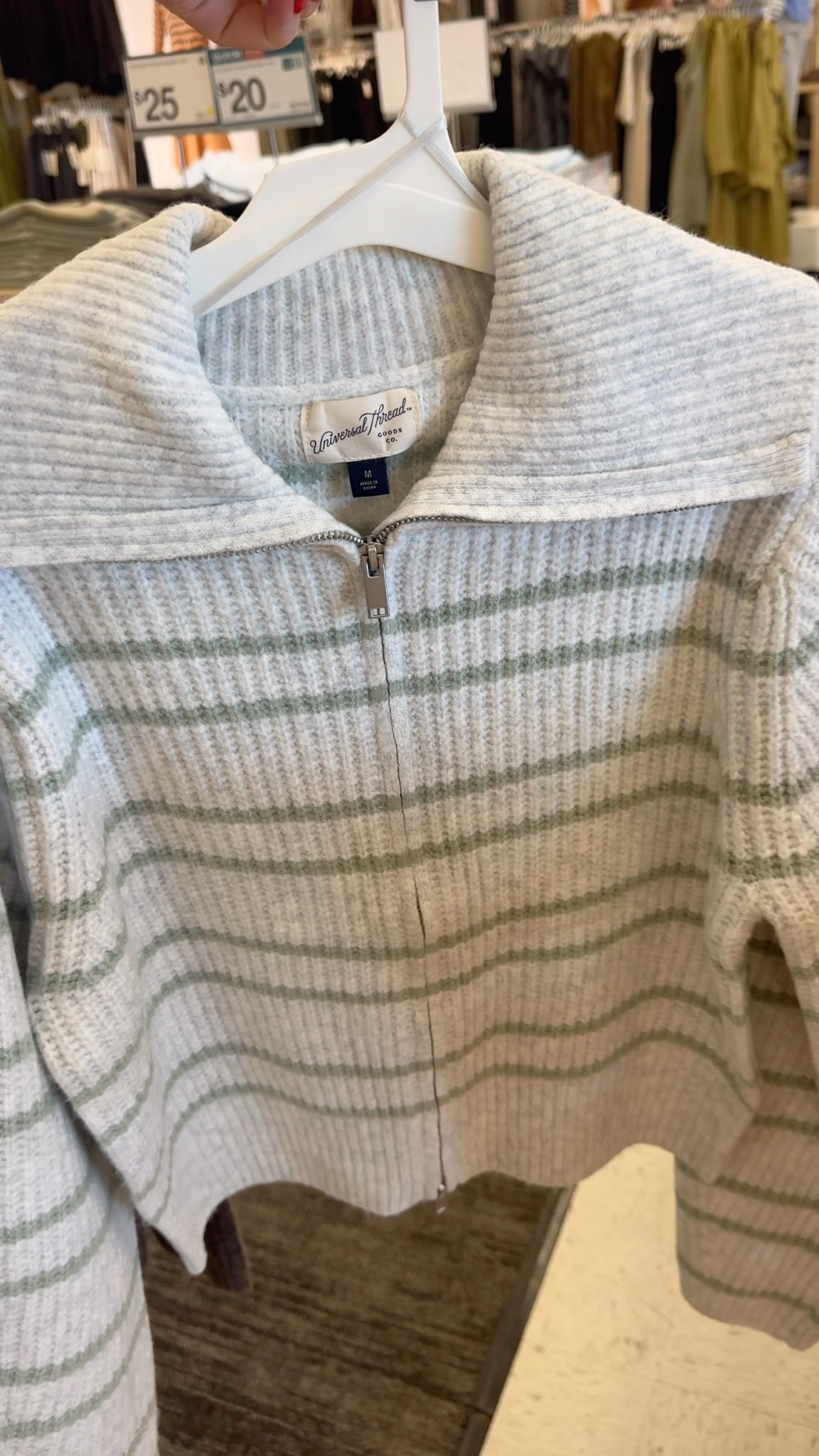 This shaker style full-zip sweater is a must for your fall wardrobe.  The two-way zip makes it super versatile and the wide collar makes such a statement.  

#LTKStyleTip #LTKOver40 #LTKFindsUnder50