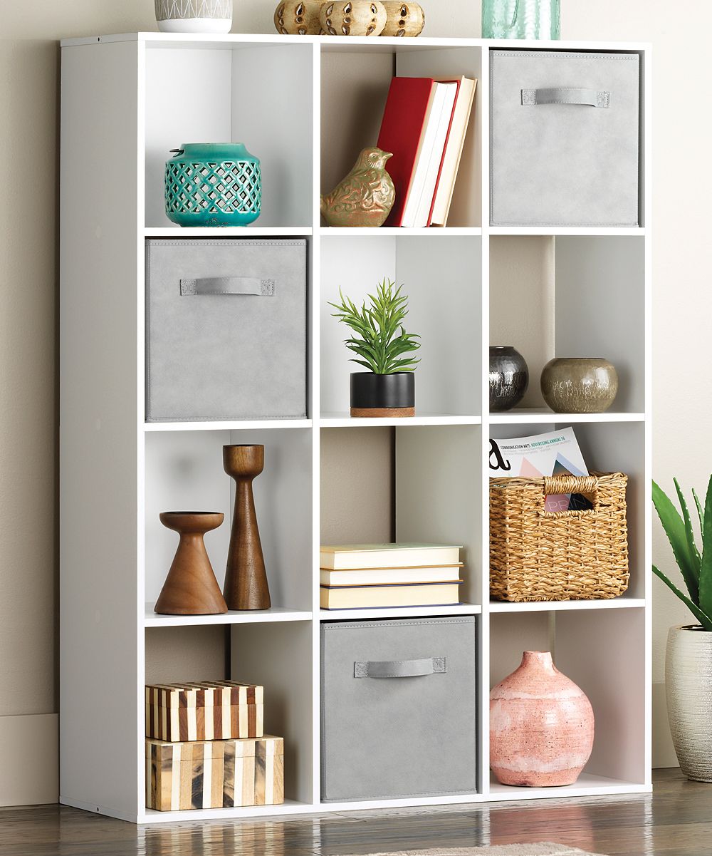 White 12-Section Cube Organizer | zulily