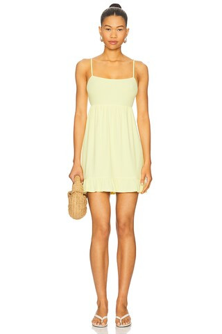 Lovers and Friends Davis Mini Dress in Canary Yellow from Revolve.com | Revolve Clothing (Global)