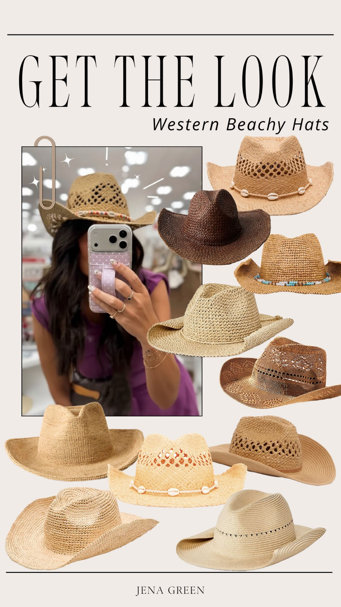 Western Straw Hats | Resort Hats | Beach Vacation | Vacation Hats 

#LTKTravel #LTKSeasonal #LTKootd