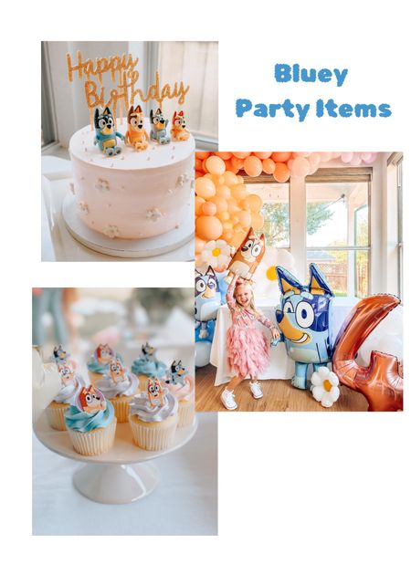 More from the Bluey party. Cake and cupcakes are from the Target bakery and I added the embellishments. Be sure to ask for the ‘whipped’ icing if you order! 

#LTKbaby #LTKkids #LTKparties