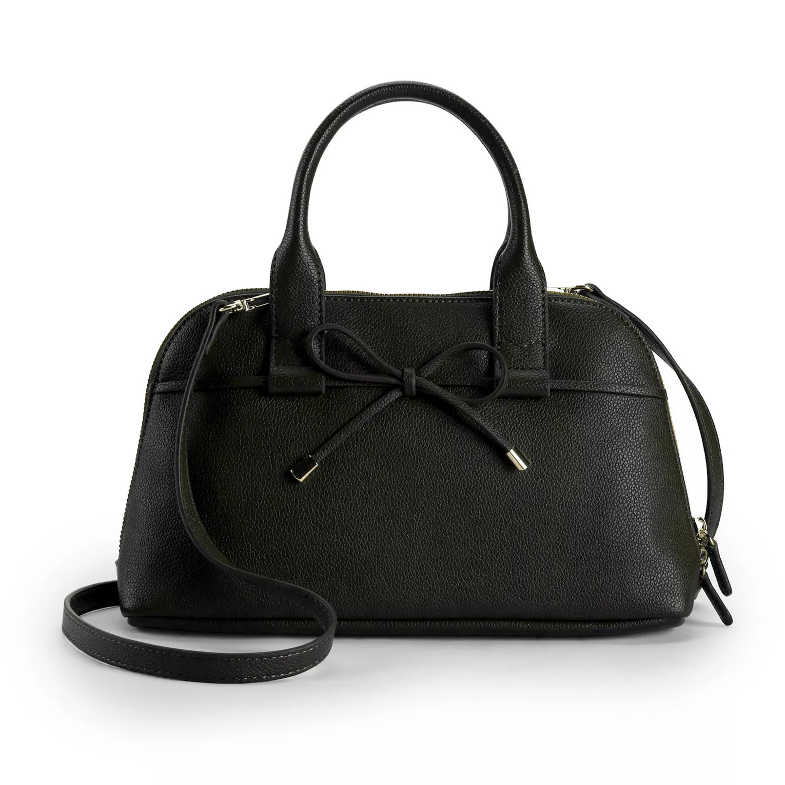 LC Lauren Conrad Bria Bow Dome Satchel Bag | Kohl's