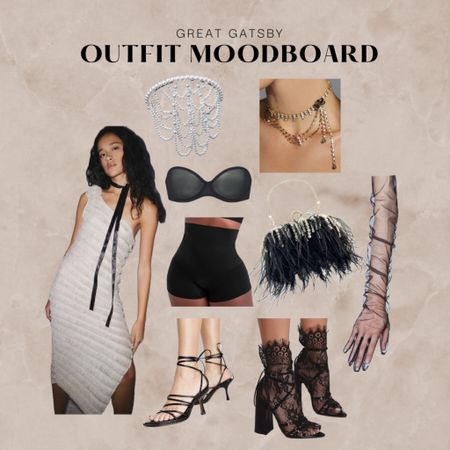 Great Gatsby outfit moodboard | roaring 20s | great Gatsby party | flapper era 

#LTKshoecrush #LTKitbag #LTKparties