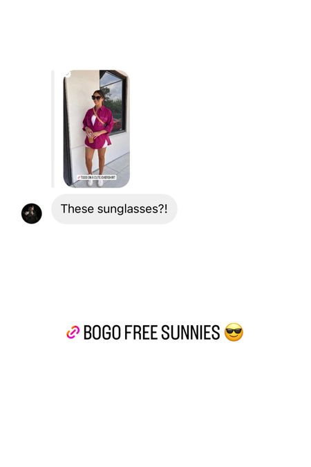 Bogo sunnies linking some similars & trendy styles here!! 

Dressupbuttercup.com

#dressupbuttercup 

#LTKstyletip #LTKunder50 #LTKSeasonal