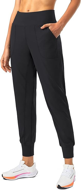 Soothfeel Women's Joggers with Zipper Pockets High Waisted Athletic Workout Yoga Pants Joggers fo... | Amazon (US)