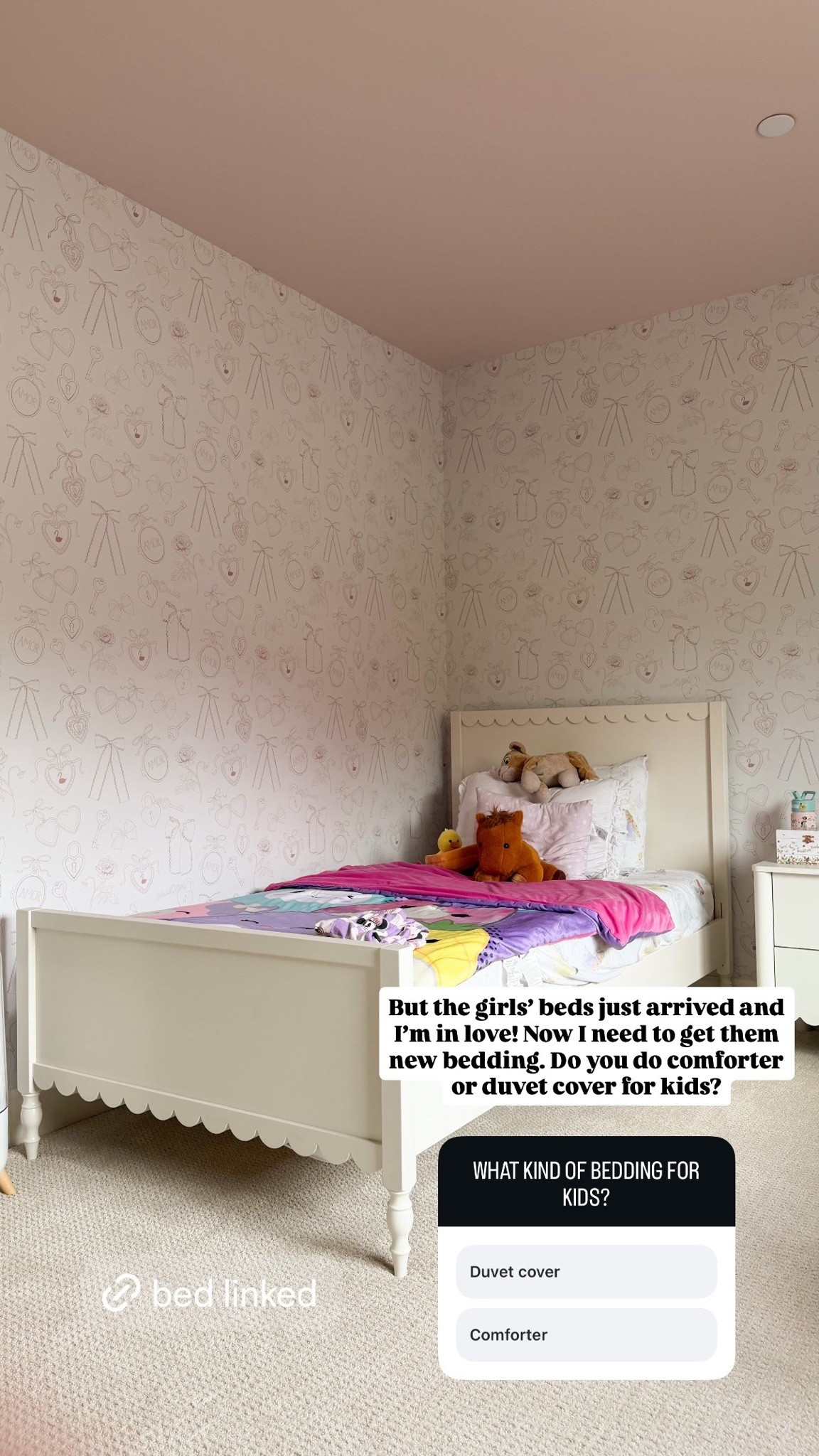 Pottery Barn Penny bed 😍 love the scallop details on this beautiful kids bed!

#LTKhome #LTKkids