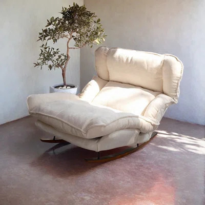 Ergonomic Adjustable Metal Frame Rocking Chair | Wayfair North America