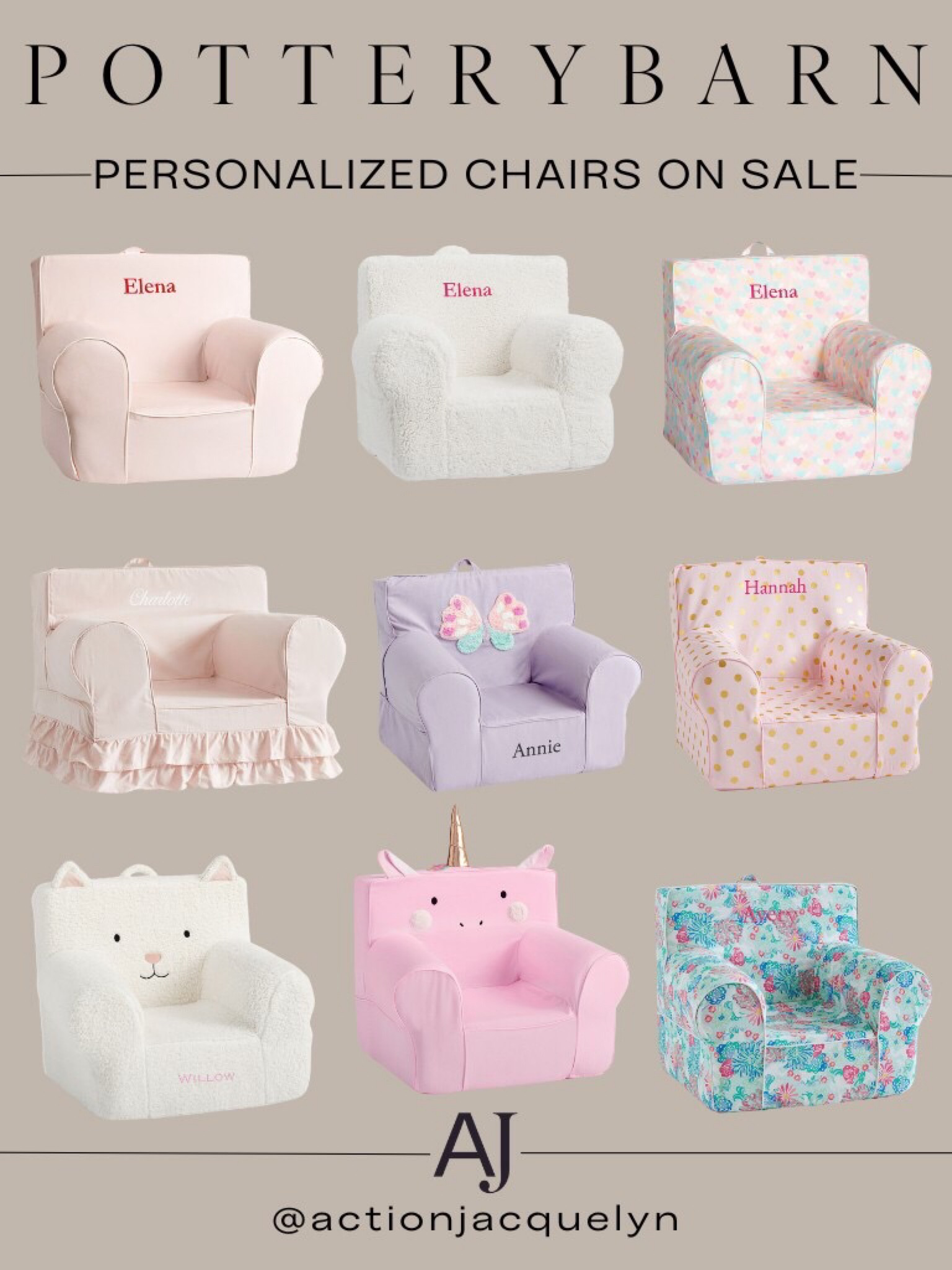 Sit in style with a touch of personal flair! Personalized chairs on sale at Pottery Barn – because your space deserves that unique touch. Grab a seat and make it yours! 

#PersonalizedChairs #PotteryBarnFinds #ChairStyle #CustomComfort #FurnitureFinds #LimitedTimeOffer #SavingsAndStyle #HomeSweetHome #PotteryBarnAdventures

#LTKhome