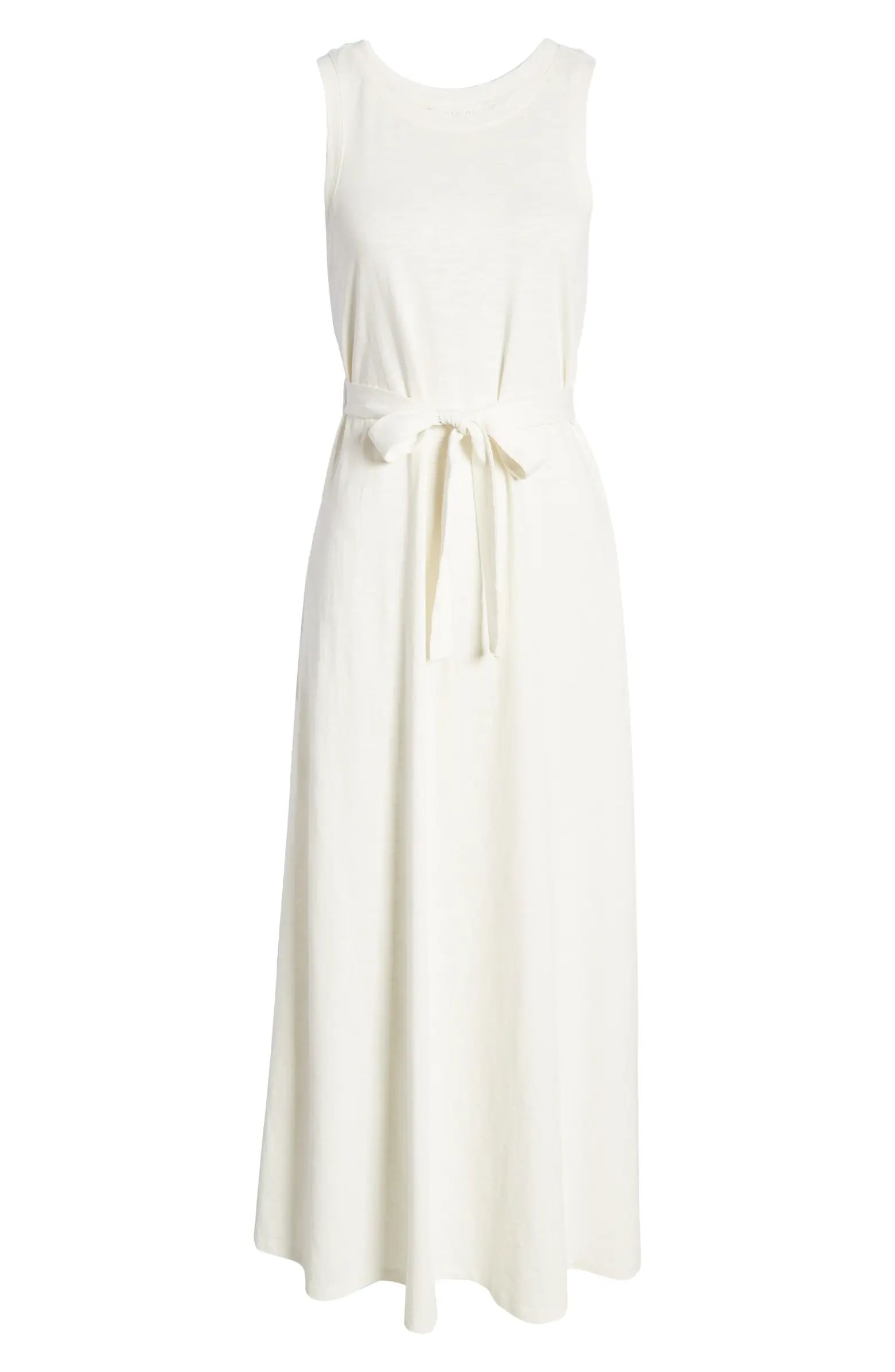 Caslon® Sleeveless Organic Cotton Knit Maxi Dress | Nordstrom | Nordstrom