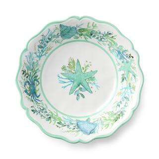 Sea Glass Melamine Set of 4 All Purpose Bowl 8.5" x 2"  (360 Grams) | The Home Depot