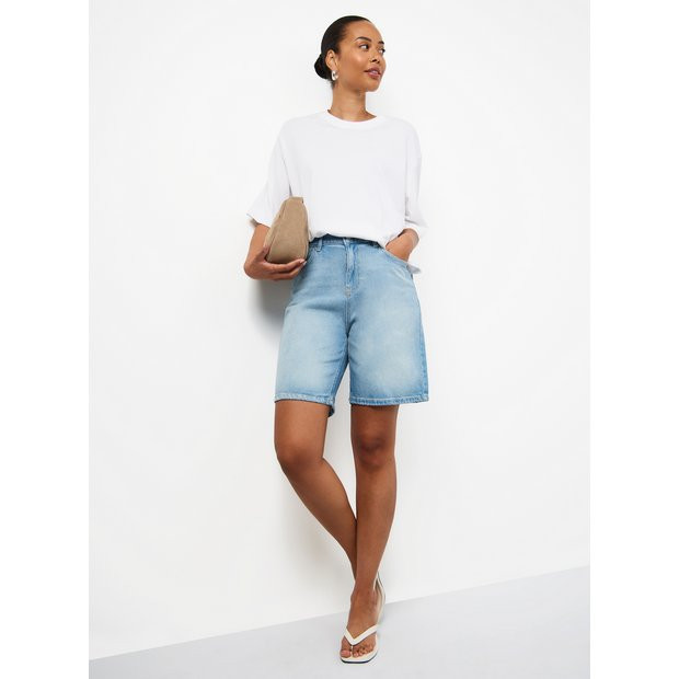 Buy Light Denim Bermuda Shorts 12 | Shorts | Tu | Tu Clothing