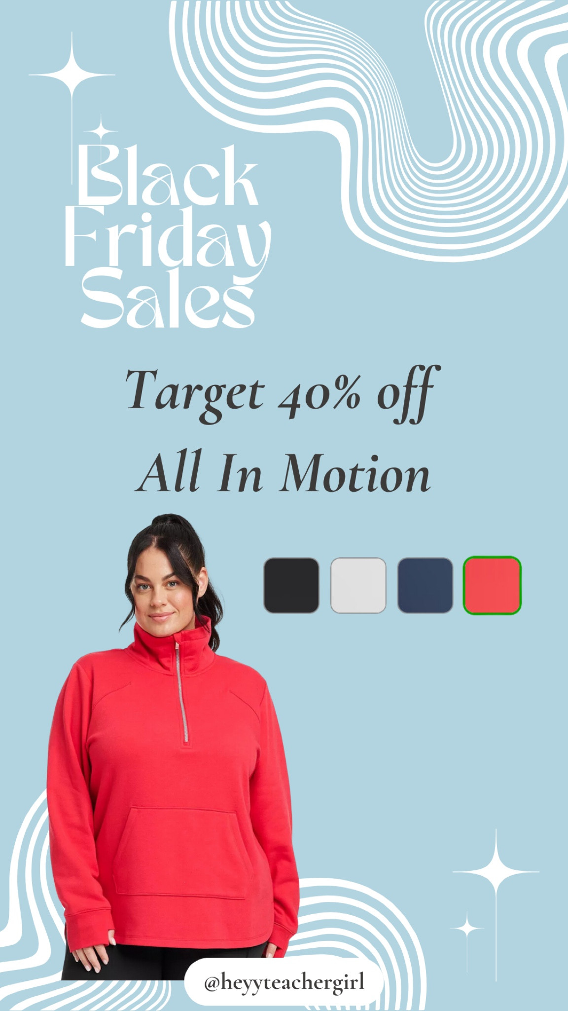 Workout and loungewear sweatshirt from target is now 40% off! I love this for the gym, wearing to work on a casual friday, or just lounging around the house  

#LTKSaleAlert #LTKCyberWeek #LTKFindsUnder50