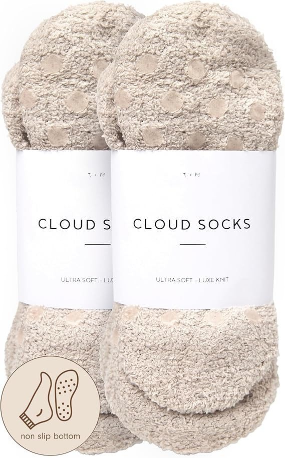 Unboxme Gifts Warm & Cozy Ultra-Luxe Cloud Sock for Women & Men - Super Soft Luxurious Fabric Sle... | Amazon (US)
