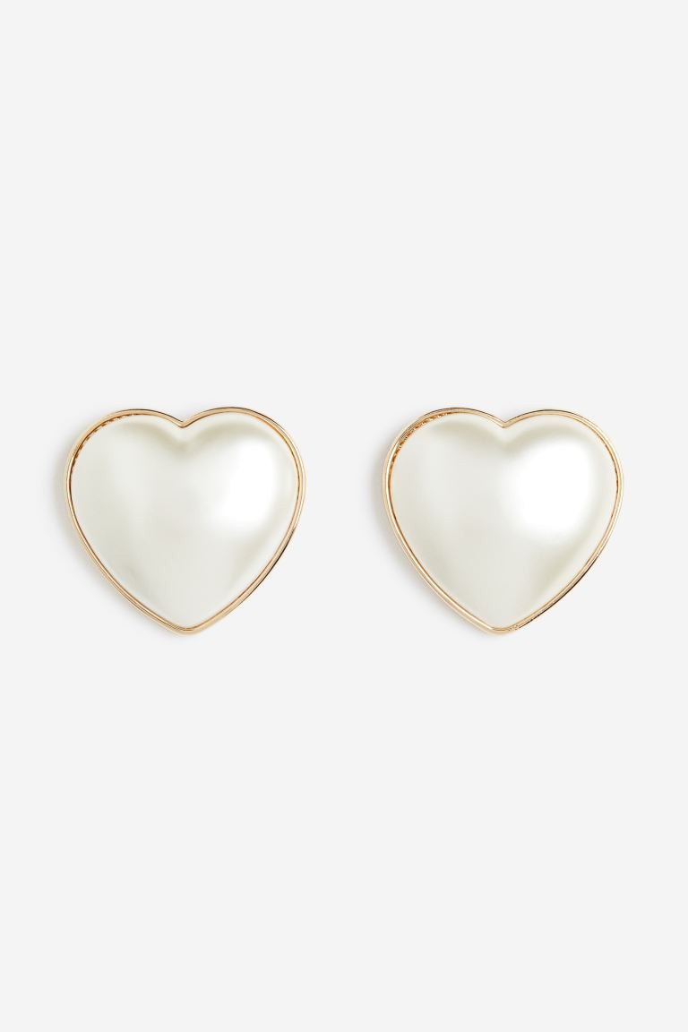 Heart-shaped Earrings | H&M (US + CA)