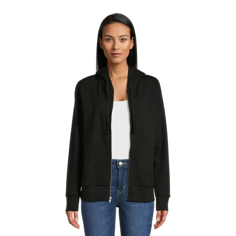 Time and Tru Women's Hoodie with Pockets, Sizes XS-XXXL | Walmart (US)