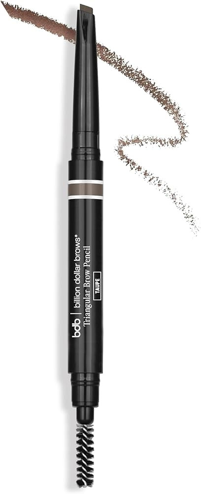 Billion Dollar Brows Universal Eyebrow Pencil – Dual-Ended with Triple Threat Triangular Tip & ... | Amazon (US)