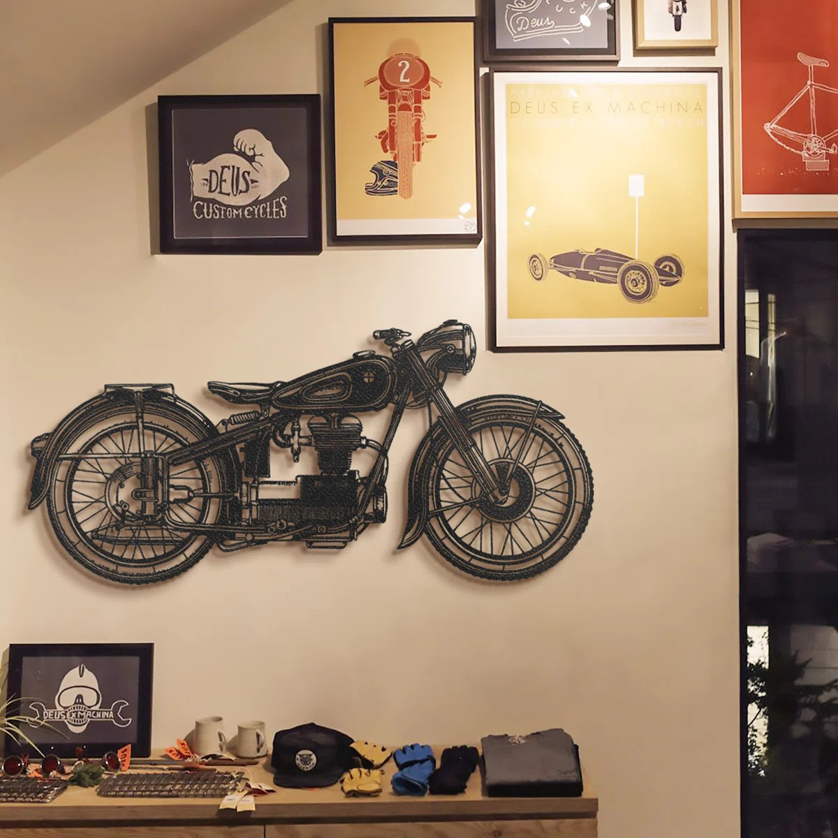 Metal Motorcycle Wall Decor | Wayfair North America