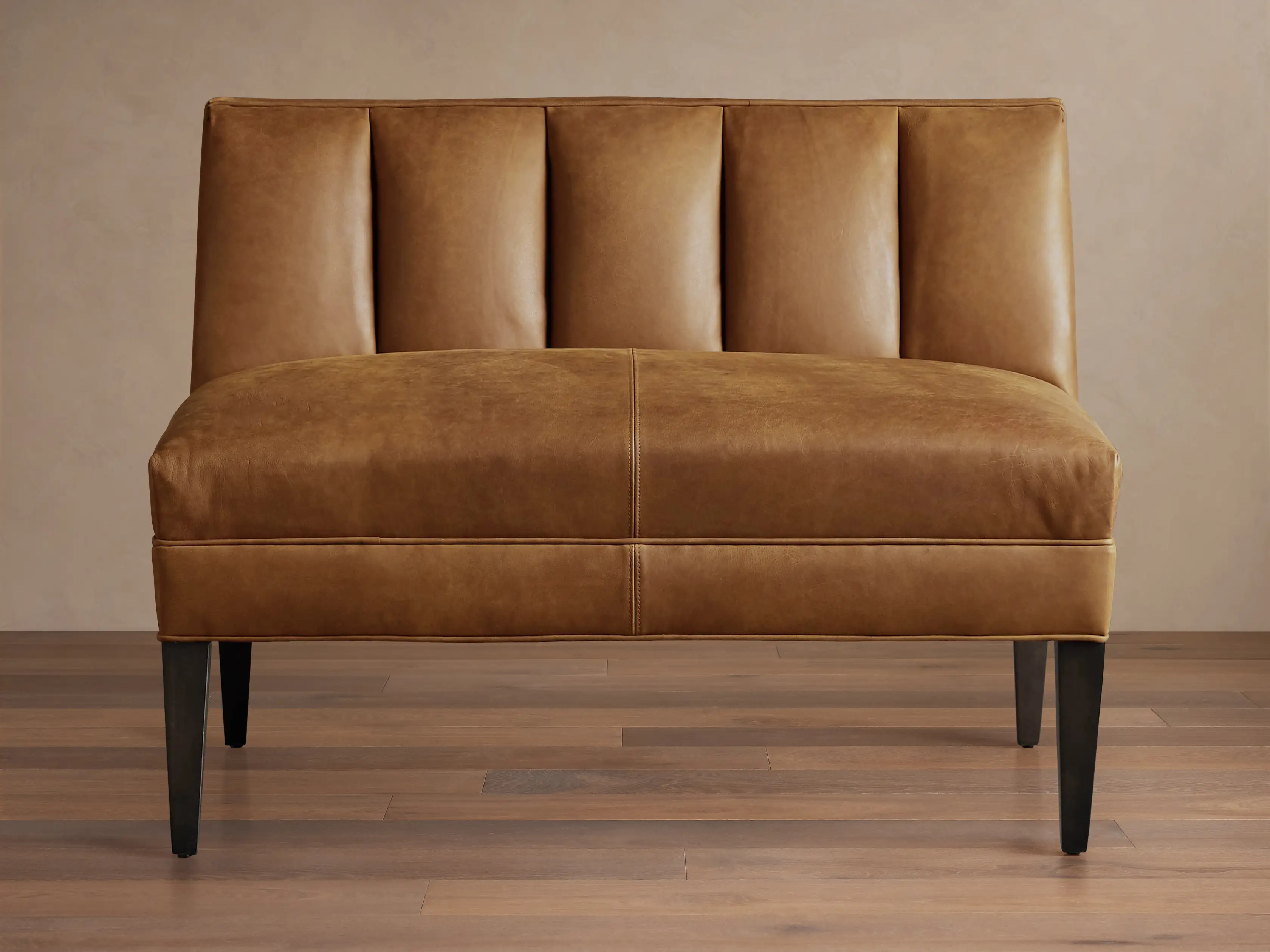 Gates Leather Bench | Arhaus