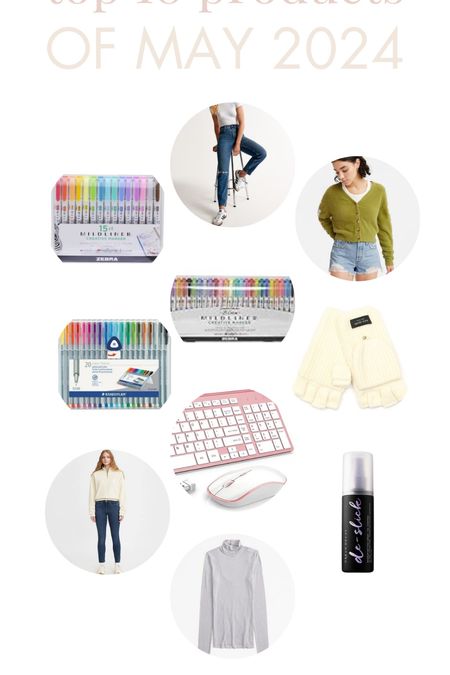 Here’s a recap of my top 10 products of May. From Zebra Mildliner markers to Levi’s 311 Shaping Skinny Jeans, these are some of my essentials.

#LTKFindsUnder50 #LTKSeasonal #LTKGiftGuide