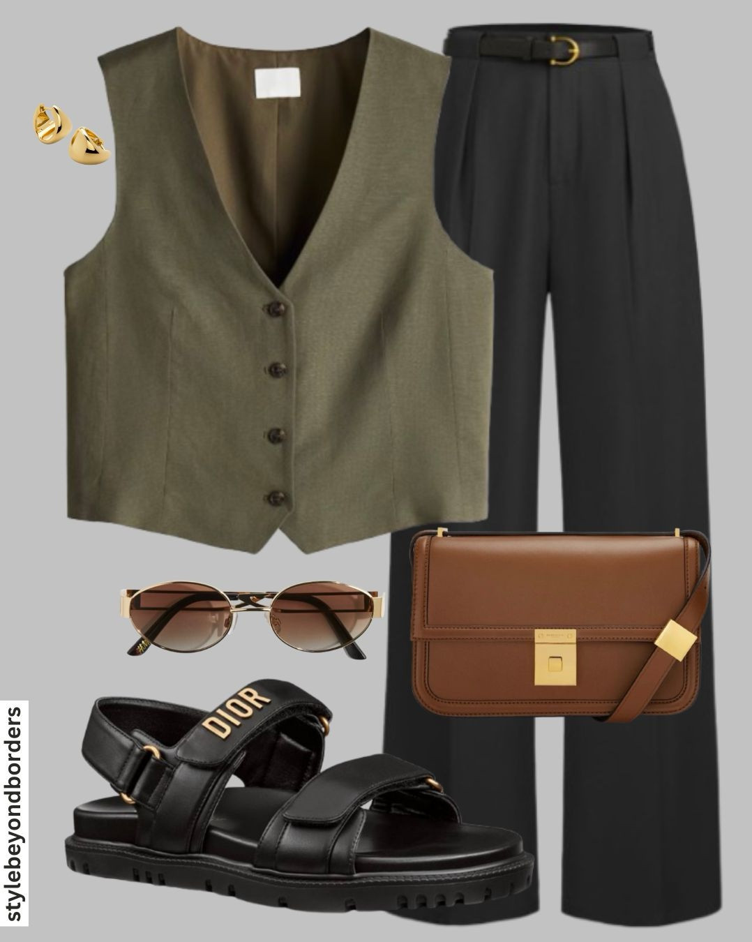 10 Khaki vest outfits 🫒🖤✨
Tags: khaki vest, waistcoat, jeans, satin skirts, linen trousers, belted pants, sandals, dioract, sunglasses, vacation outfit, spring outfit, casual chic outfit,DeMellier handbag,trending color combo brunch outfit, casual outfit, easy to style, chic outfit, leopard ballet flats, elegant outfit,neutral outfit, office outfit, modest outfit, midsize outfit, Suede bag, ballet flats, denim jeans, 


#LTKstyletip #LTKtravel #LTKspring