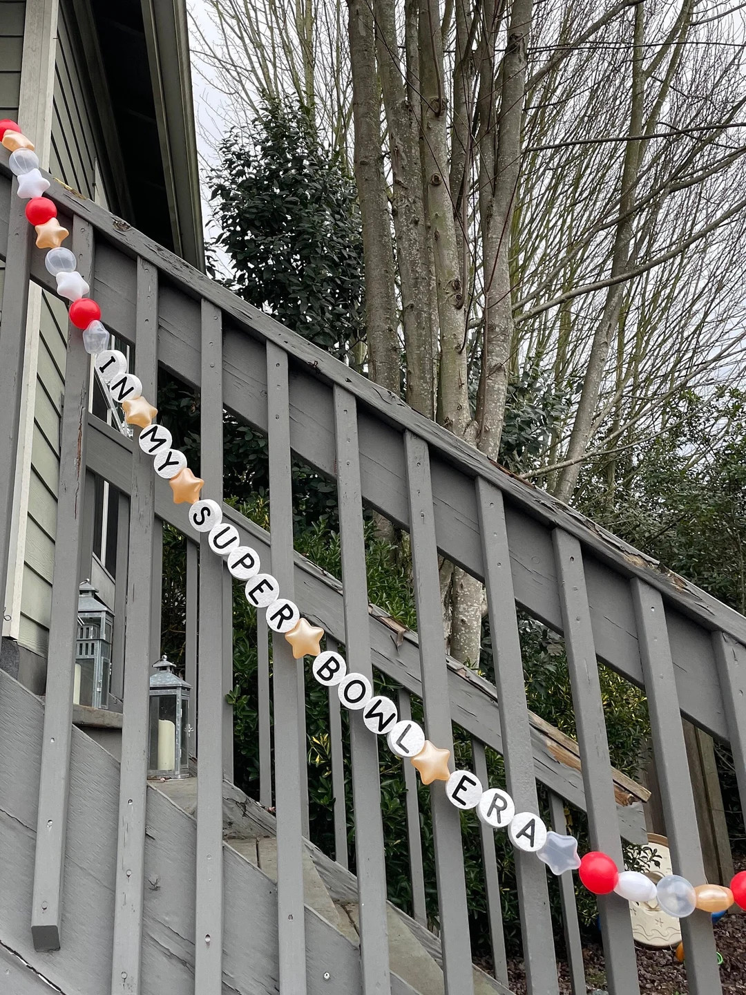 Taylor Swift SUPER BOWL Friendship Bracelet Garland Chiefs - Etsy | Etsy (US)